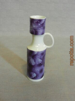 royal kpm purple porcelain bavaria vase SOLD