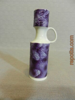 royal kpm purple porcelain bavaria vase SOLD