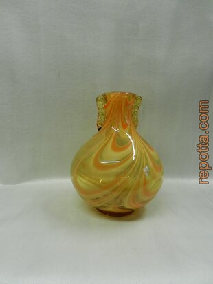 glasshut laura tarnow wazon glas vase VERKAUFT