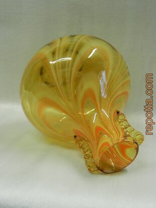 laura tarnow poland glass vase SOLD