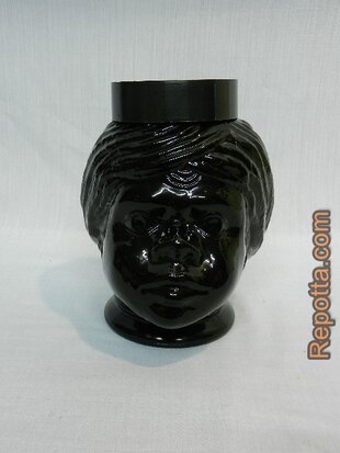 pressglass cachepot SOLD