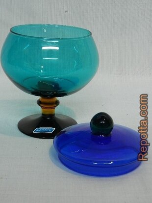 saphira glass SOLD