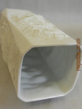 ak kaiser white bisque porcelain vase manfred frey SOLD