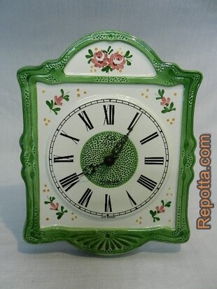 edle ceramic kitchen clock SOLD