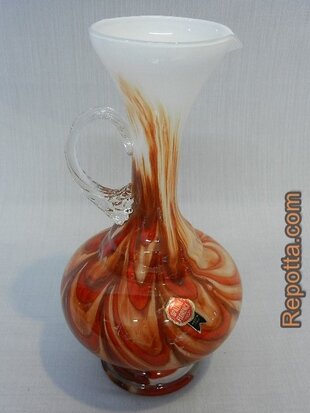 murano opaline mondgeblazen glas VERKOCHT