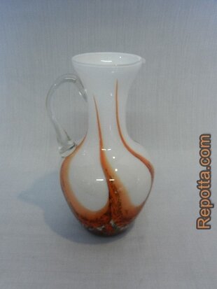 opaline murano code orange SOLD