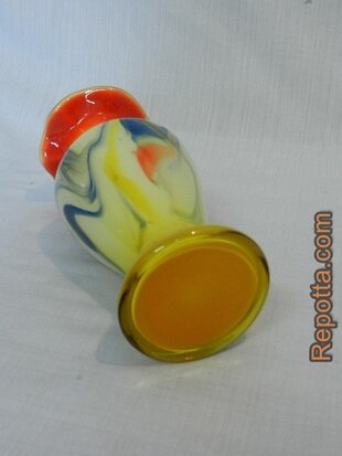 murano geel oranje VERKOCHT