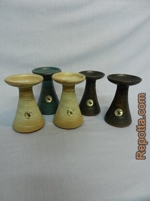 ceramic candle holder pottery julchen SOLD