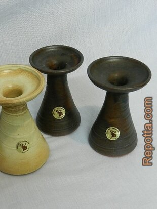 ceramic candle holder pottery julchen SOLD