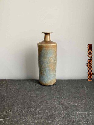 ondertekende vintage vaas studio pottery 