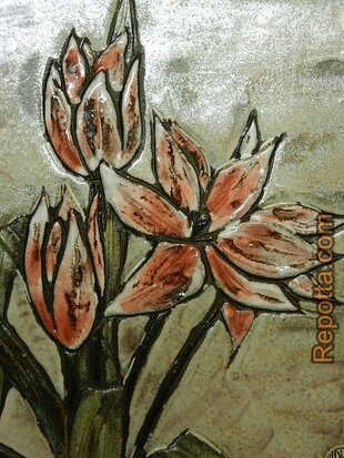 ruscha magnolien wandteller VERKAUFT