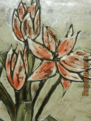 ruscha magnolien wandteller VERKAUFT