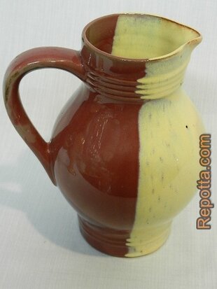 jug with 6 goblet SOLD