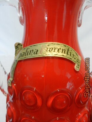murano opalina fiorentina bubble glass SOLD