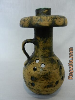 extra large ceramic wind light SOLD