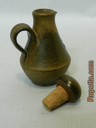 holy water jug with cross symbol SOLD