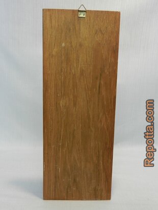 teak 1960er jaren wandbord SOLD