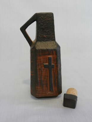 holy water jug with cross at both sides SOLD