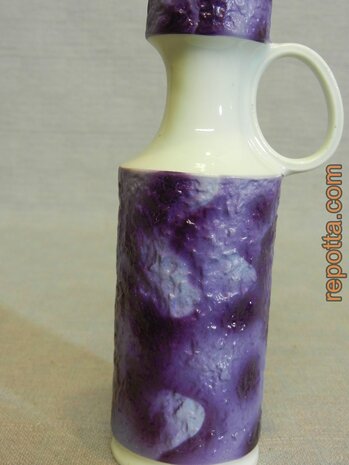 royal kpm purple porcelain bavaria vase SOLD
