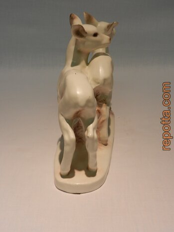 retro two deer figurines SOLD