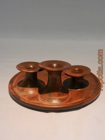 ceramic candleholder or candle stick