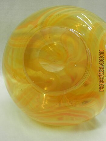 laura tarnow poland glass vase SOLD