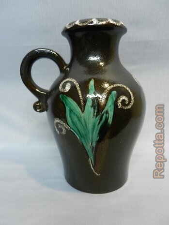 scheurich floor vase