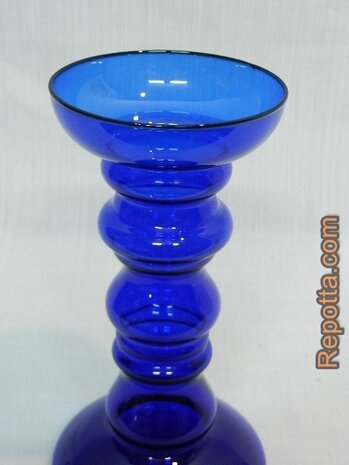 ingrid glas kobalt blauw mondgeblazen VERKOCHT