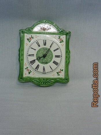 edle ceramic kitchen clock SOLD