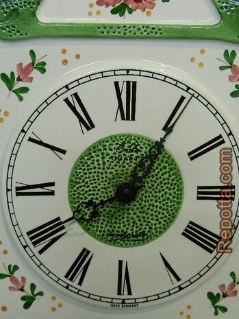 edle ceramic kitchen clock SOLD