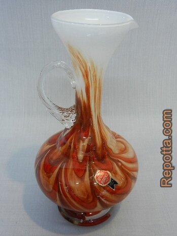 murano opaline mondgeblazen glas VERKOCHT