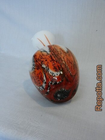 opaline murano code orange SOLD