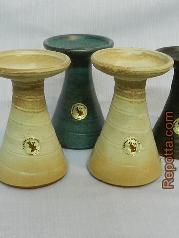 ceramic candle holder pottery julchen SOLD