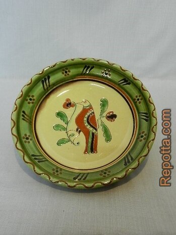 farmers pottery plate SOLD