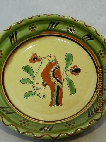 farmers pottery plate SOLD