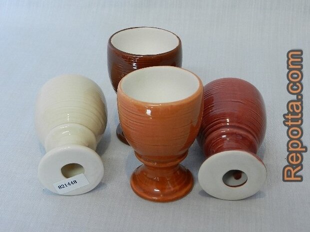 4 ceramic egg cups SOLD