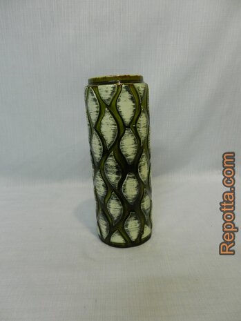 uebelacker pottery cylinder vase VERKAUFT