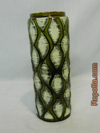 uebelacker pottery cylinder vase VERKAUFT